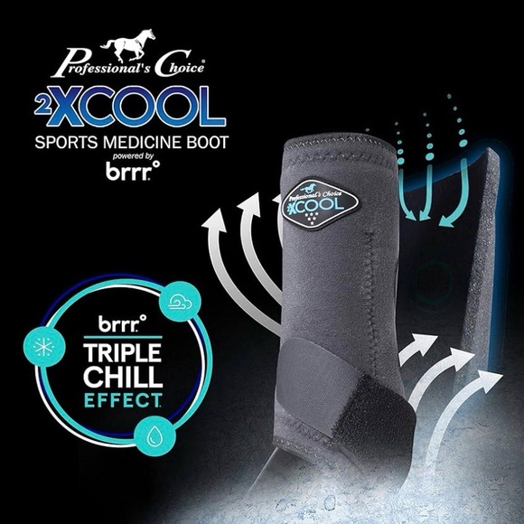Professional Choice 2X Cool set of 4 Medium Horse Wraps in color pattern Taos - Picture 6 of 12